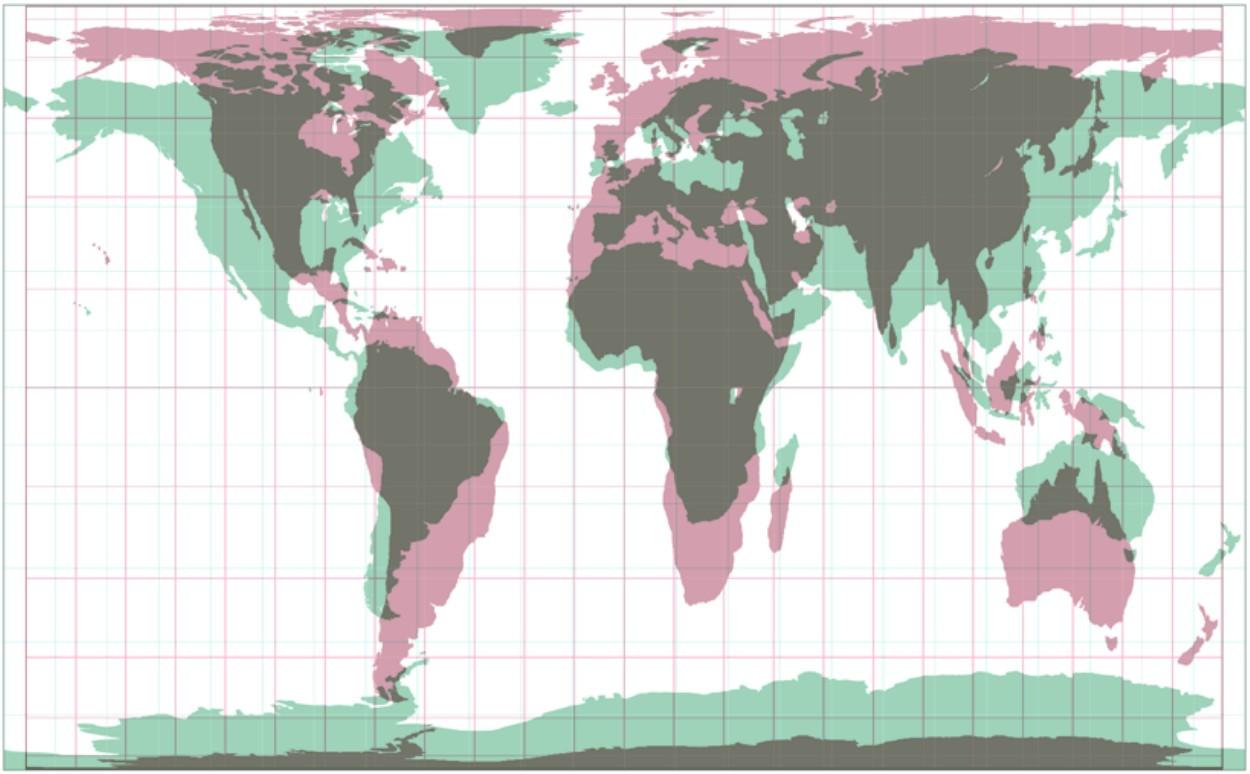 O que está de errado no mapa do mundo